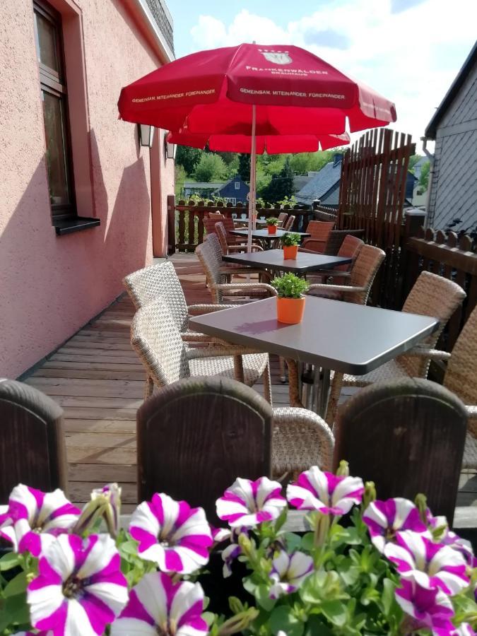 Gasthaus Goldner Loewe Saalburg Exterior photo